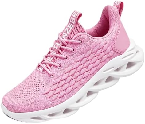 Womens Sneakers - Lightweight Running Shoes for Women, Comfortable Walking Shoes with Cushioned Sole, Fashionable Athletic Footwear for Daily Wear