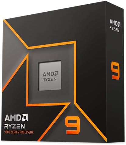 AMD Ryzen™ 9 9900X 12-Core, 24-Thread Unlocked Desktop Processor