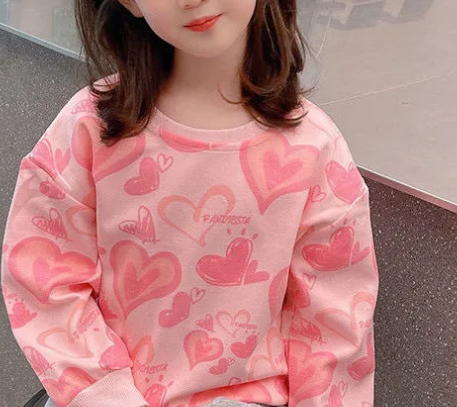 KYII Autumn baby Korean shirt children fashion long-sleeved shirt girls Casual Top kyii0035