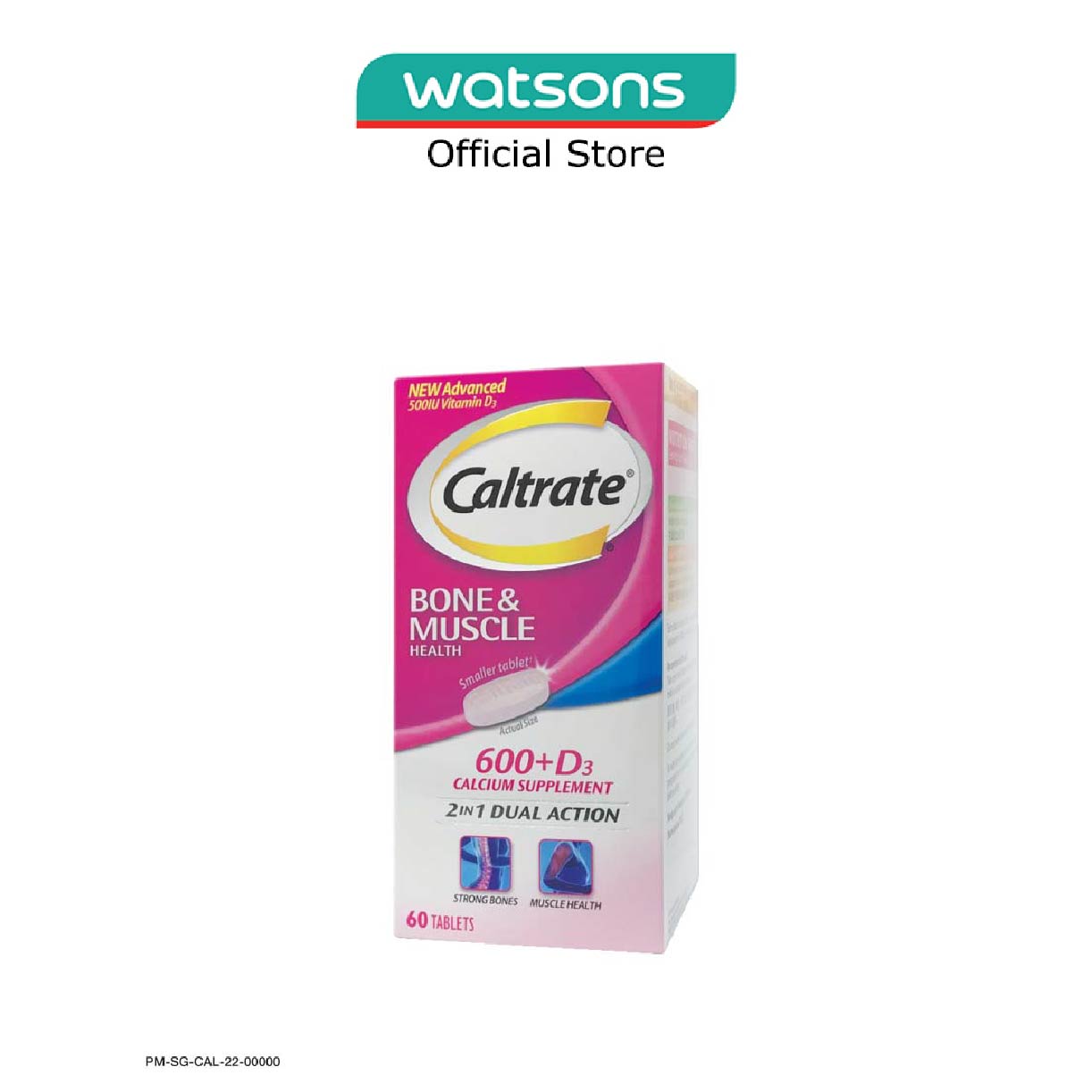 CALTRATE With Vitamin D3 600Mg 60 Tablets