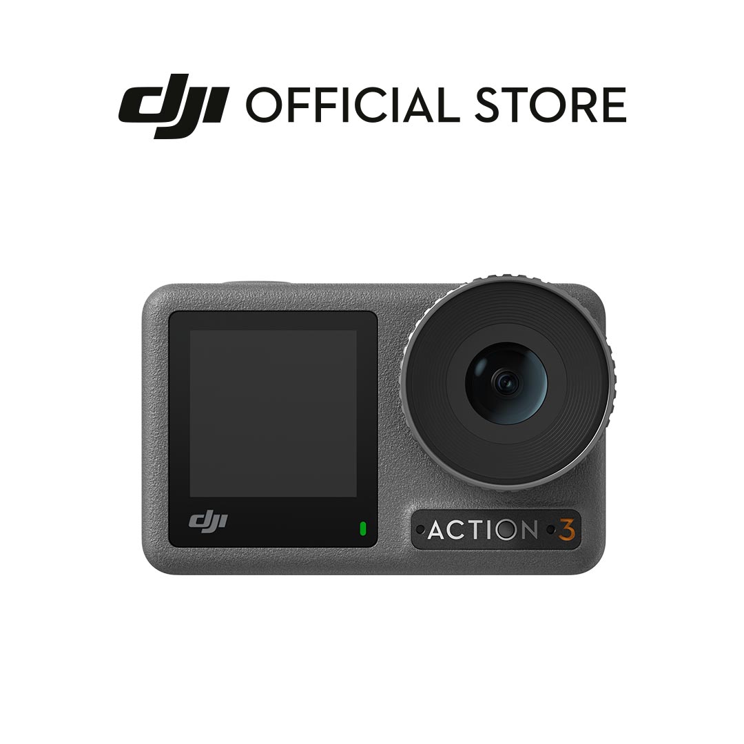 DJI Osmo Action 3 - 4K/120fps & Super-Wide FOV with Horizon Steady, Cold Resistant & Long-Lasting