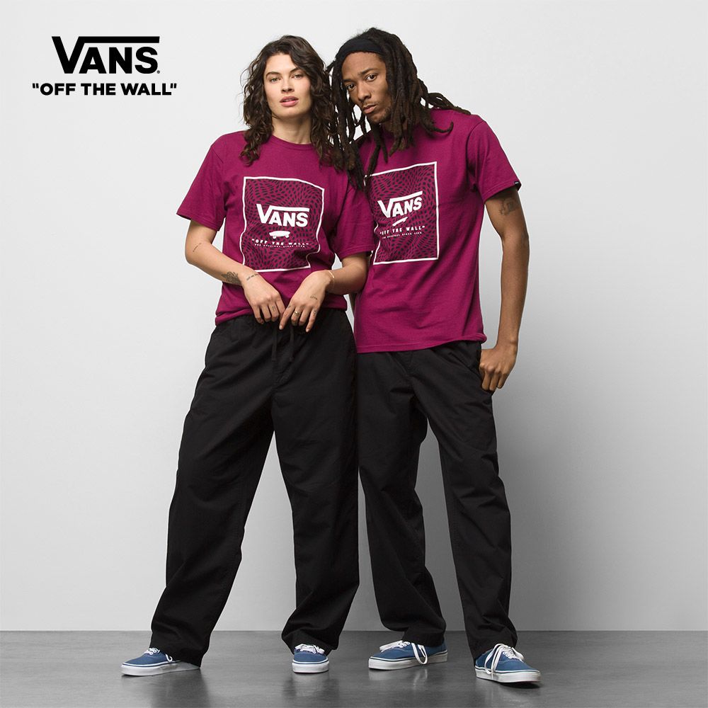 Vans Range Baggy Tapered Elastic Waist Pant Men BLACK VN00000DBLK1
