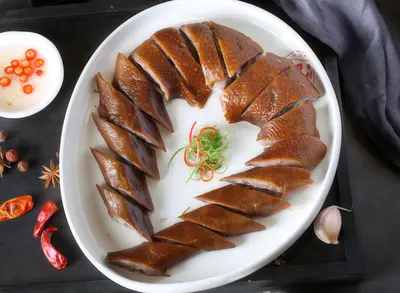 Marinated Goose Neck