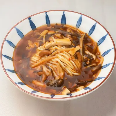 Noodles in Hot and Sour Soup
