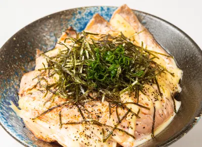 Seared Salmon Donburi Set Meal