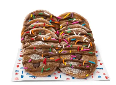 Triple Chocolate Mini Pancakes