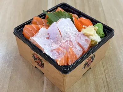 Salmon with Salmon Belly