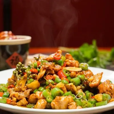 WuLong Hot Pepper Chicken Dinner Combo for 1 ppl