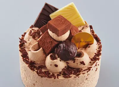 Chocolate Fresh Cream Whole Cake 12CM