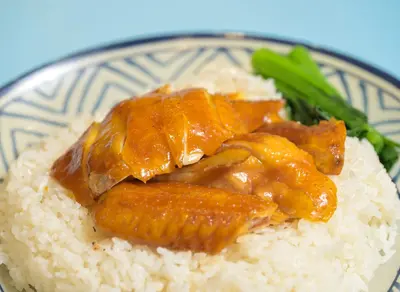 Soy Sauce Chicken Rice