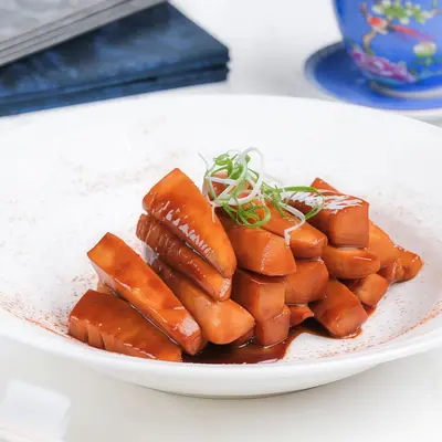 Braised Winter Bamboo Shoots with Dried Shrimp Roe