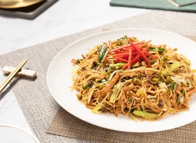 Braised Rice Vermicelli with Potherb