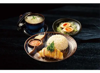 Korean Chicken Rice + Soup Every Day