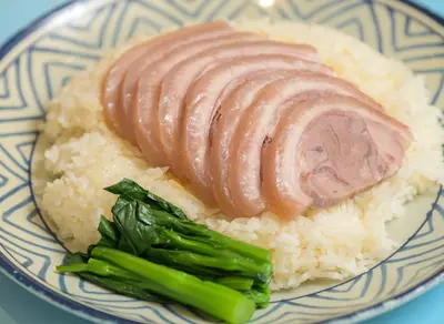 Chilled Pork Trotter Rice
