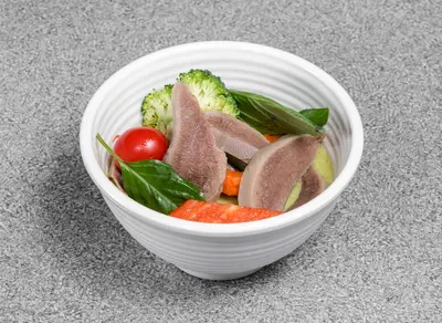 Green Curry Ox Tongue with Coconut Milk