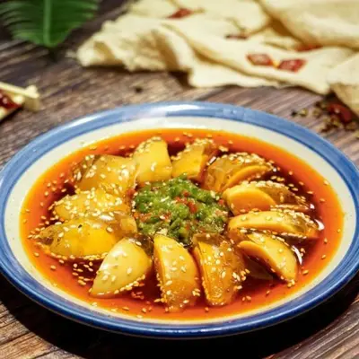 Preserved Eggs with Chili Peppers