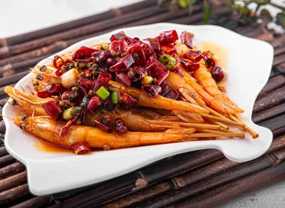 Spicy Shrimp Skewers