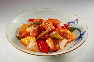 Shrimp Rolls with Fruit