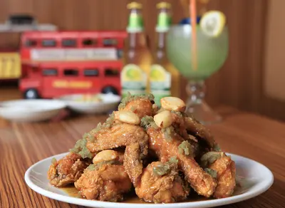 Honey Garlic Fried Chicken