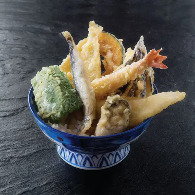 Seafood Tempura Rice Bowl