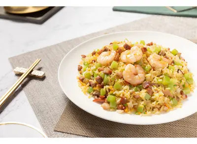 Fried Rice in Yeungzhou Style