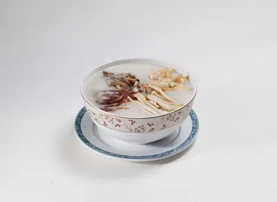 Abalone, Chicken & Shredded Pork Congee