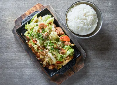 Chulpan Sweet Chicken (comes with rice)