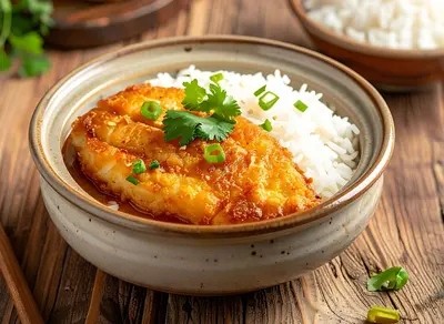 Salted Fish and Patty Claypot Rice